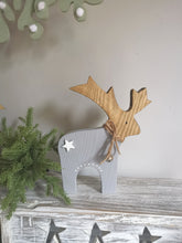 Load image into Gallery viewer, Handmade wooden Reindeer
