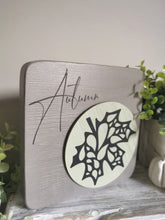 Load image into Gallery viewer, Wooden Autumn Sign
