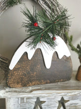 Load image into Gallery viewer, Wooden Christmas Pudding
