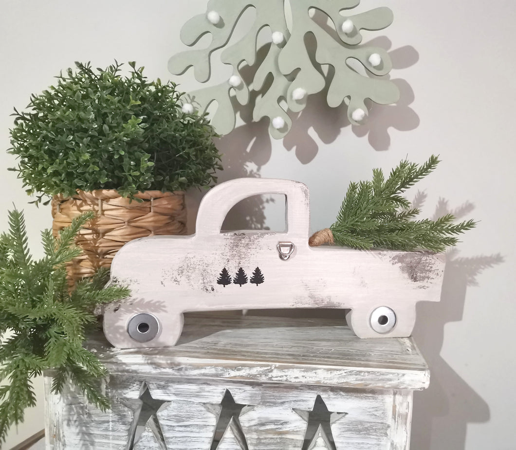 Wooden Christmas Delivery Truck