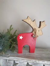 Load image into Gallery viewer, Handmade wooden Reindeer
