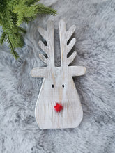 Load image into Gallery viewer, Freestanding Wooden Reindeer
