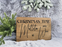 Load image into Gallery viewer, Christmas Time Wooden Sign
