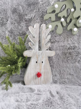 Load image into Gallery viewer, Freestanding Wooden Reindeer
