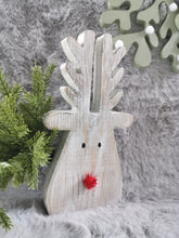 Load image into Gallery viewer, Freestanding Wooden Reindeer
