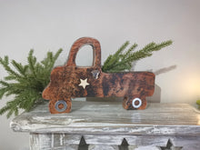 Load image into Gallery viewer, Small Wooden Christmas Delivery Truck
