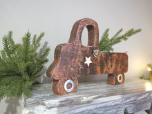 Load image into Gallery viewer, Small Wooden Christmas Delivery Truck
