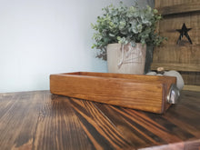 Load image into Gallery viewer, Low Wooden tray , table centerpiece
