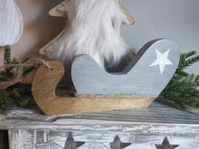 Load image into Gallery viewer, Wooden Sleigh
