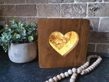 Load image into Gallery viewer, Wooden glass brick Lights
