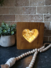 Load image into Gallery viewer, Wooden glass brick Lights
