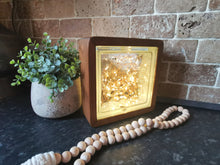 Load image into Gallery viewer, Wooden glass brick Lights
