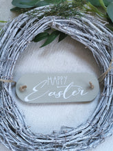 Load image into Gallery viewer, Wooden Tag for Spring / Easter wreath
