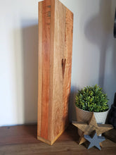 Load image into Gallery viewer, Hardwood Farmhouse Wooden Vase, Solid Wood, made from reclaimed wood, Home Decor Interiors, country decor, heart or star
