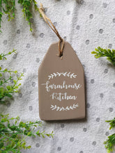 Load image into Gallery viewer, Wooden signs large tags, Farmhouse Country kitchen decor, primitive, rustic Wood, autumn fall home decor gifts
