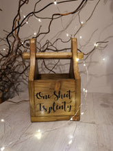 Load image into Gallery viewer, Toilet roll holder, quirky loo roll, wooden rack
