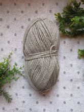 Load image into Gallery viewer, Freestanding Wooden Rabbit Bunny with Grey pom pom tail Easter gift Nursery Home Decor
